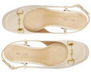 Sapatilha Slingback Salto Bloco Bridão