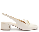 Sapatilha Slingback Salto Bloco Bridão Office